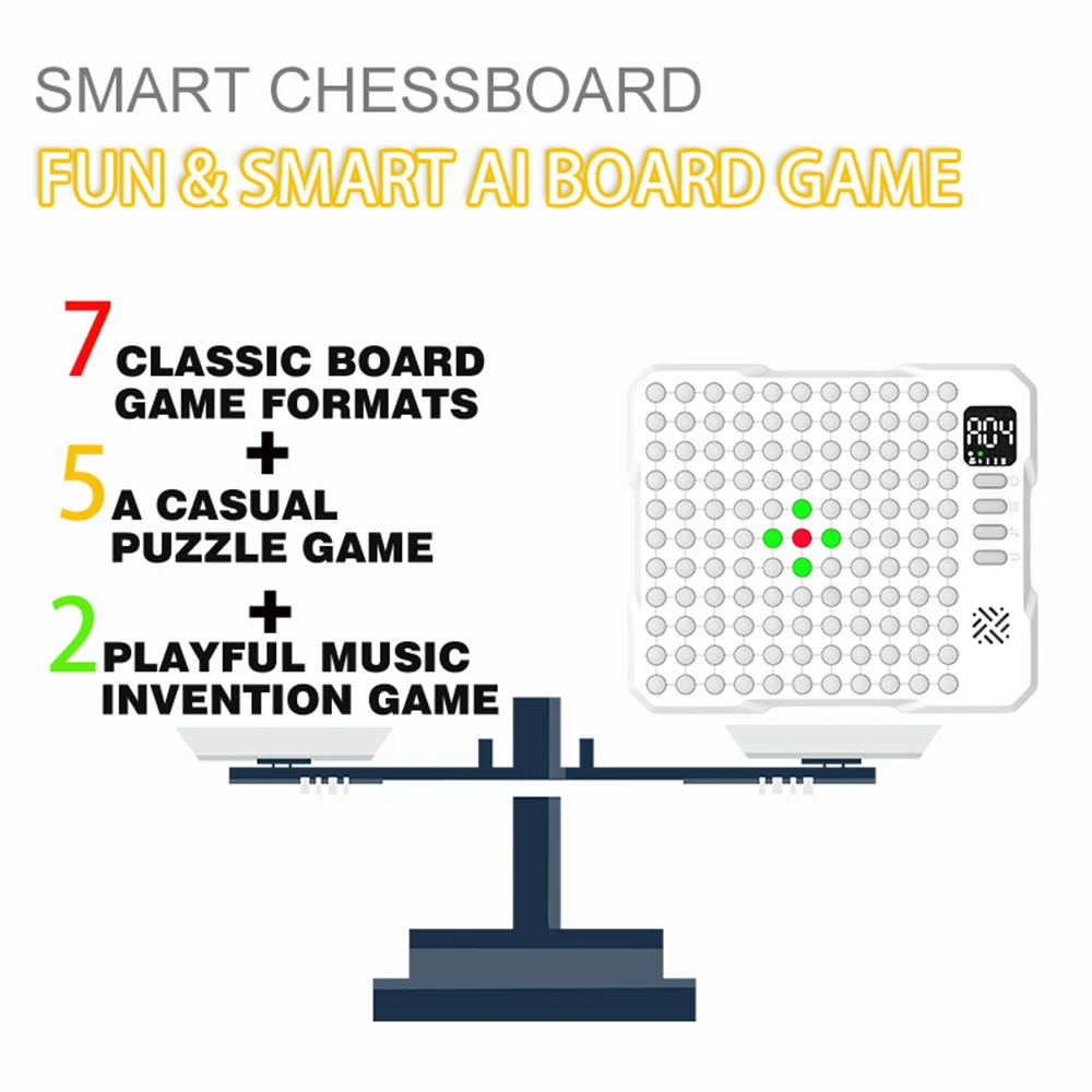 Board Game Vantage - Jeu de société électronique multifonctionnel intelligent