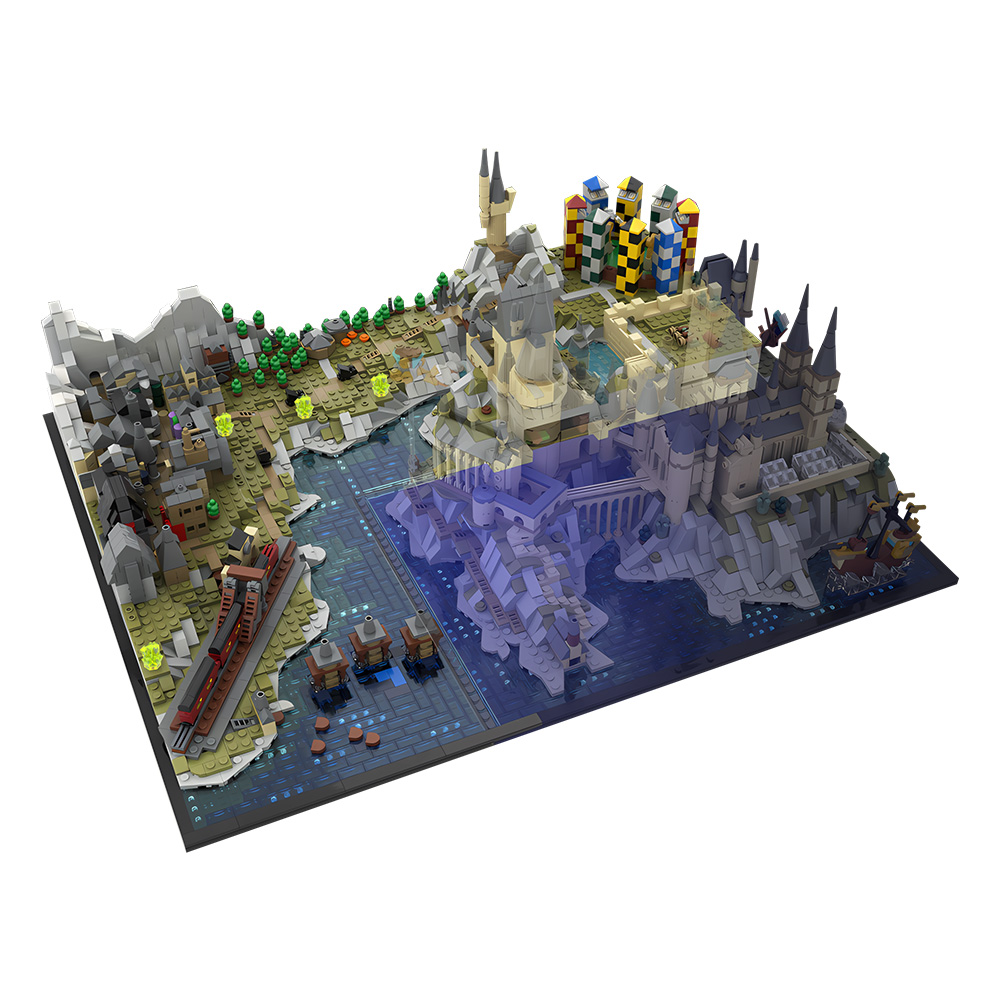 Board Game Jumanji - Gorbricks MOC-203377 chemins de château et