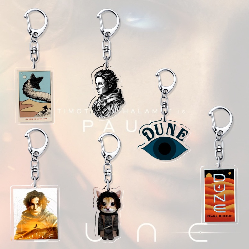 Board Game Dune - Porte-clés DUNE Paul Atreides, Pendentif Personnage