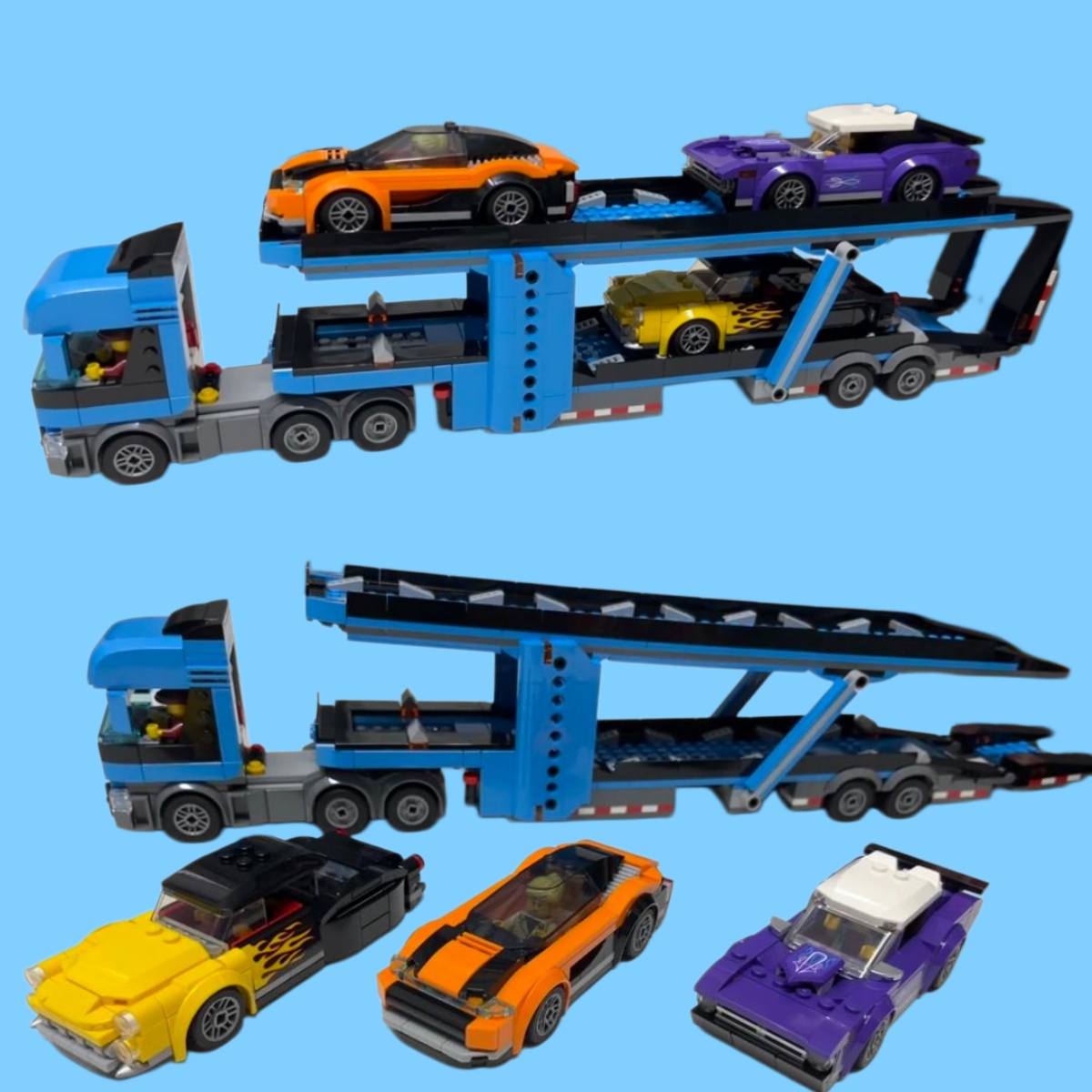 Camion de transport de voiture - Lego Set Creator avis et prix